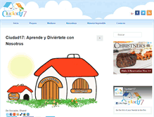 Tablet Screenshot of ciudad17.com